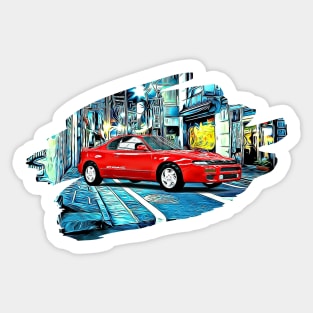 Celica Tokyo Night Print Sticker